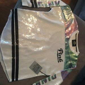 Victoria secret bling sweatshirt